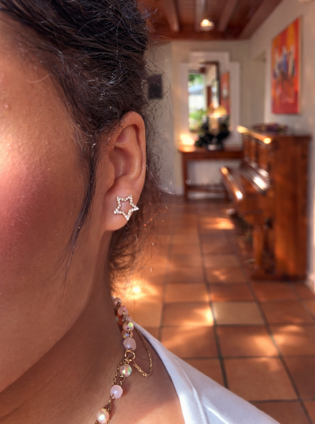 Boucle d’oreille Étoile