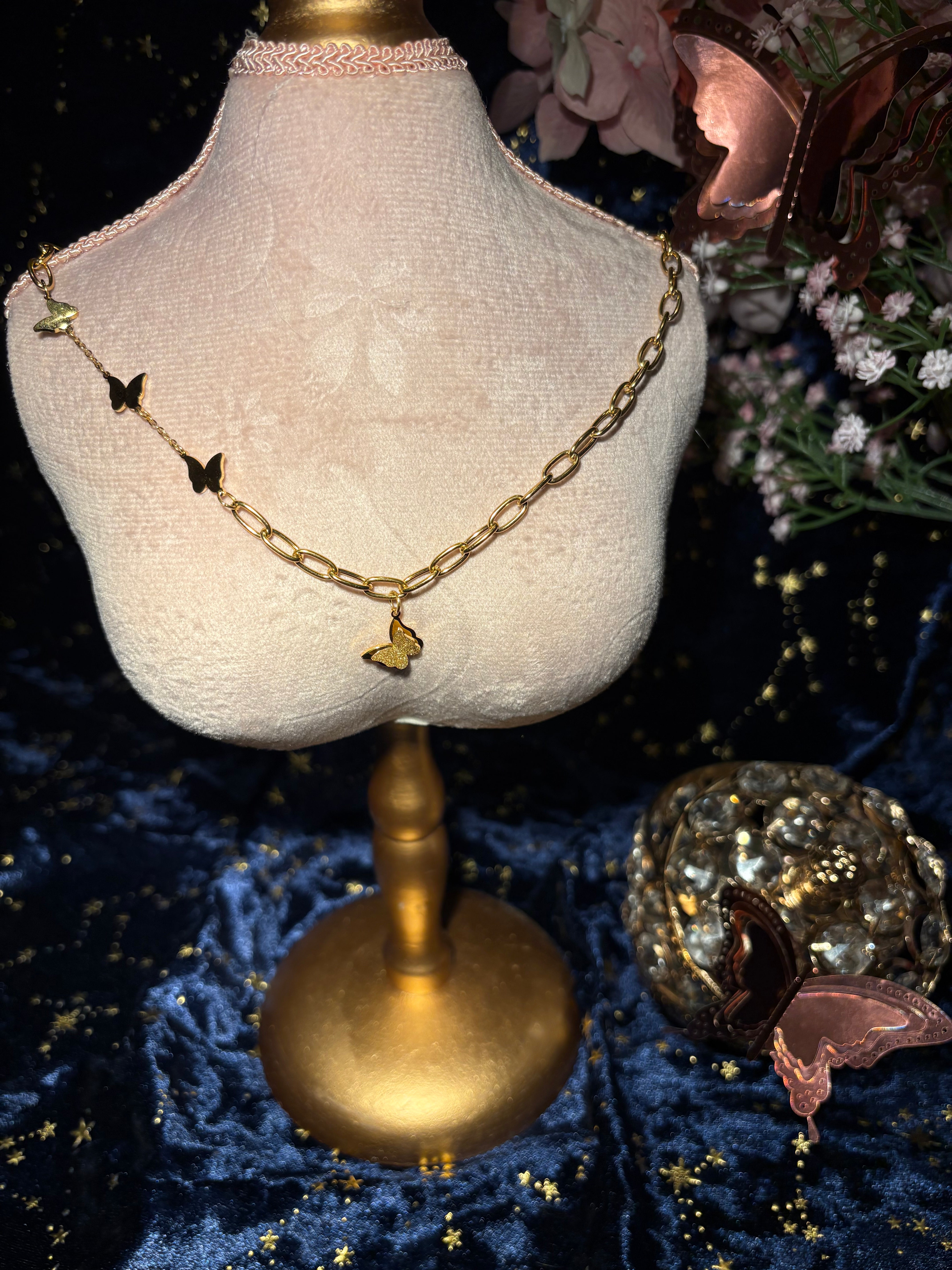 Collier Fleurs d'Ailes