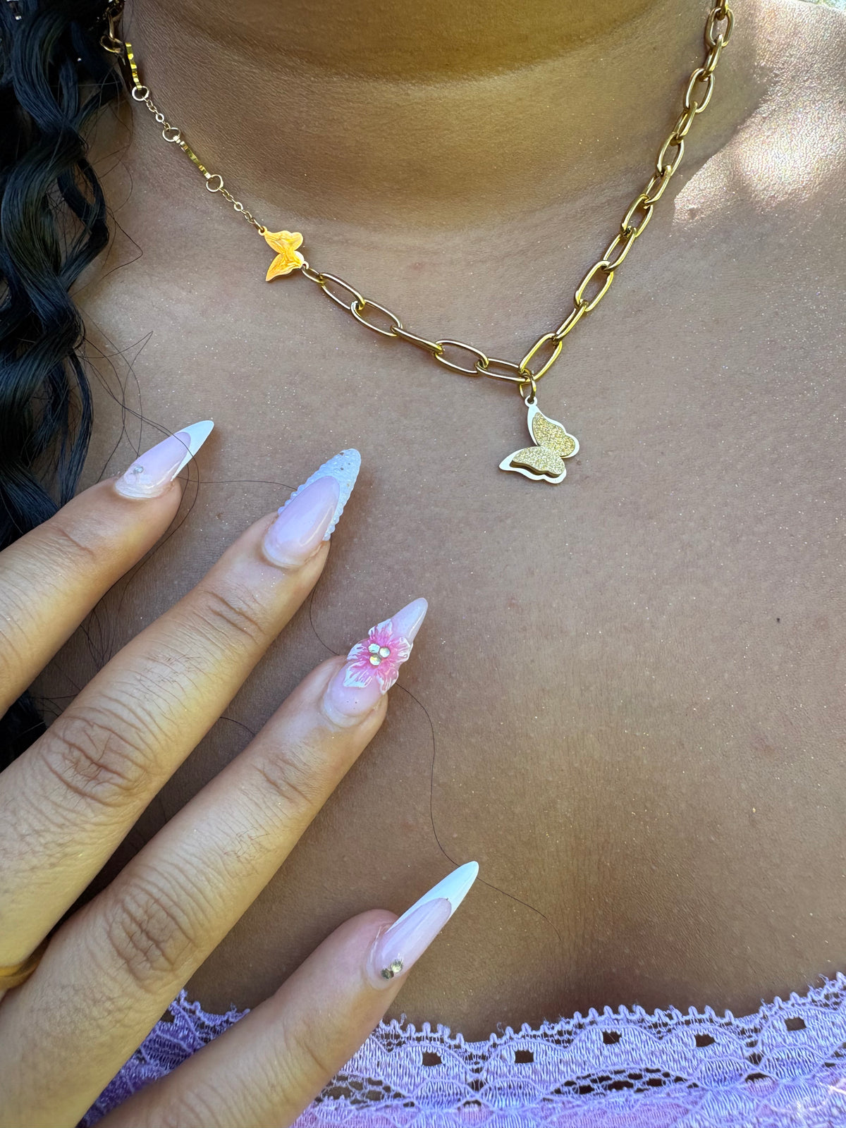 Collier Fleurs d'Ailes