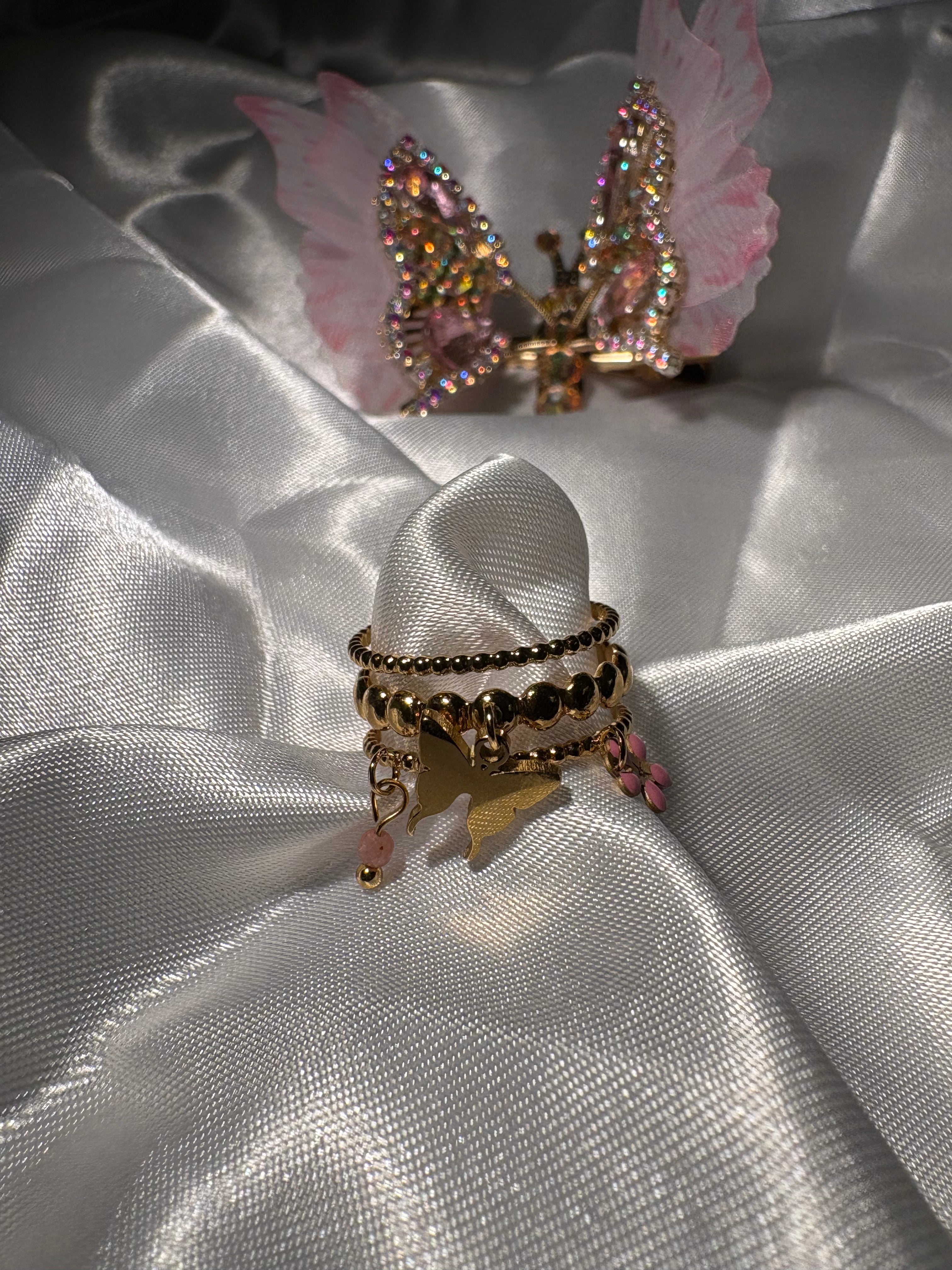 Bague Pinky Papillon