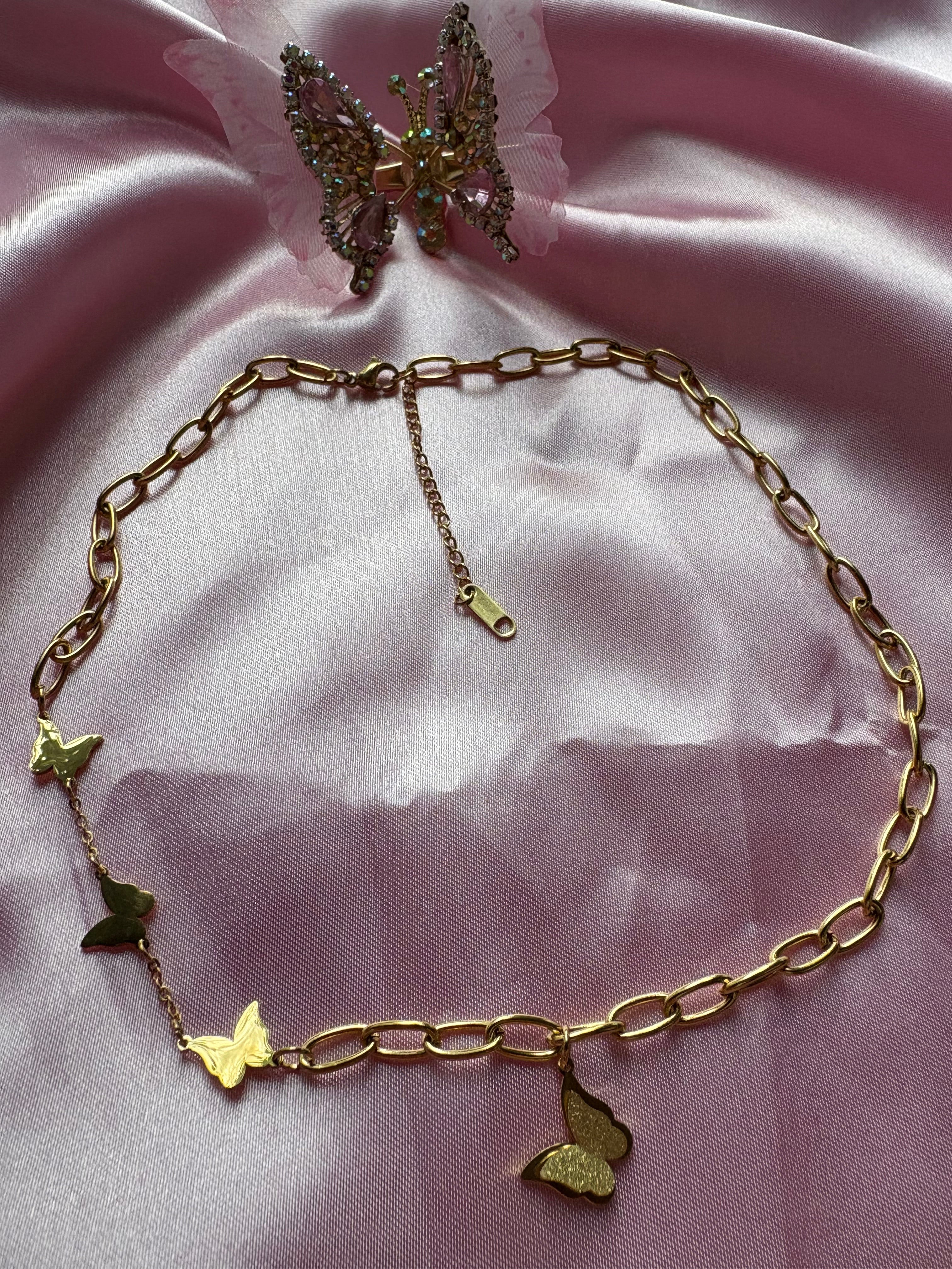 Collier Fleurs d'Ailes